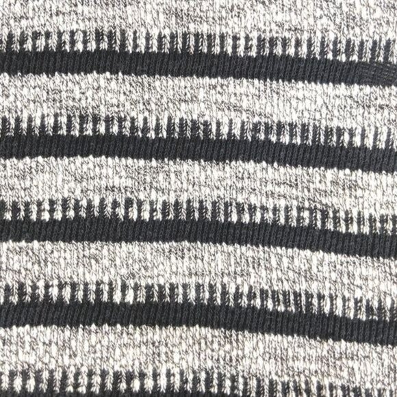 Anthropologie Dolan Cowl Neck Knit Top Women M Black Gray Pullover Career Casual - Picture 6 of 8